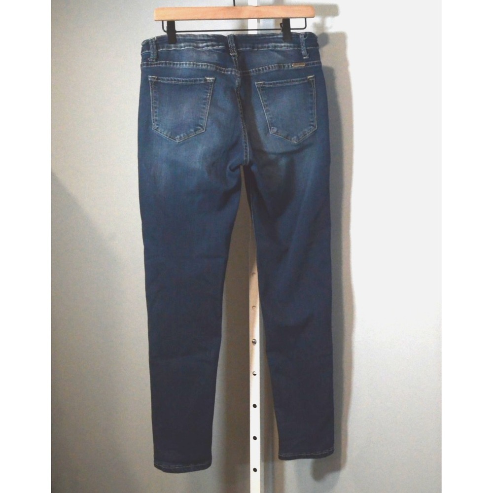 Kancan Jeans Size W13/30 (Juniors Size 13/30 Inseam) Tapered Legs Whiskers - Picture 2 of 4